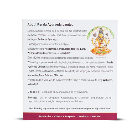 Kerala Ayurveda Lumbagest Capsule- 90 Count
